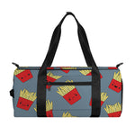 Cute French Fries Pattern Print Gym Bag