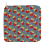 Cute French Fries Pattern Print Hand Towel