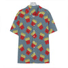 Cute French Fries Pattern Print Hawaiian Shirt