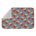Cute French Fries Pattern Print Indoor Door Mat