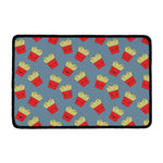 Cute French Fries Pattern Print Kitchen Mat