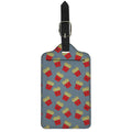 Cute French Fries Pattern Print Luggage Tag