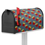 Cute French Fries Pattern Print Mailbox Cover