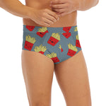 Cute French Fries Pattern Print Men's Briefs