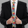 Cute French Fries Pattern Print Necktie