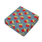 Cute French Fries Pattern Print Outdoor Seat Cushion Cover