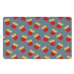Cute French Fries Pattern Print Polyester Doormat