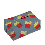 Cute French Fries Pattern Print Rectangle Tissue Box Cover