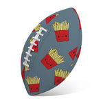 Cute French Fries Pattern Print Rugby Ball