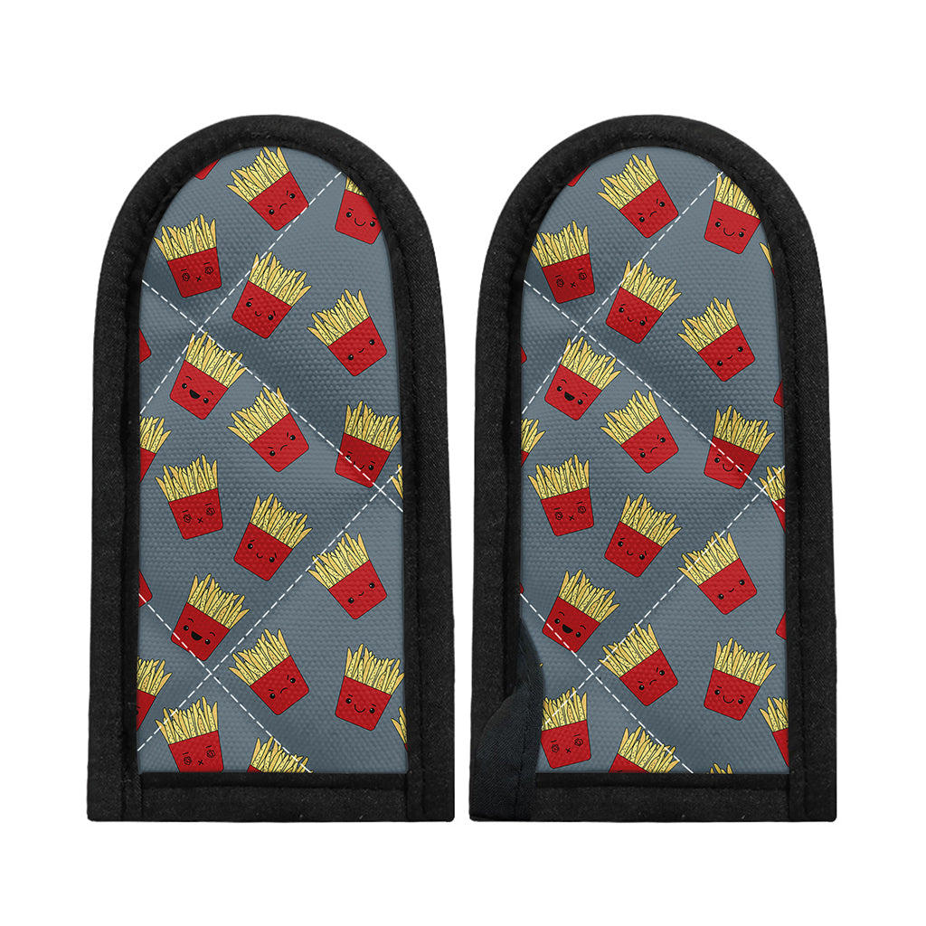 Cute French Fries Pattern Print Skillet Handle Cover