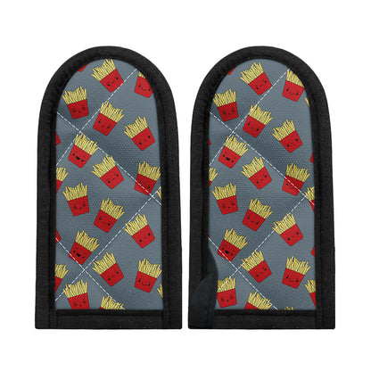Cute French Fries Pattern Print Skillet Handle Cover