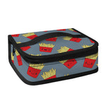 Cute French Fries Pattern Print Small Lunch Bag