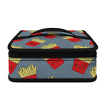 Cute French Fries Pattern Print Small Lunch Bag