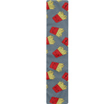 Cute French Fries Pattern Print Table Runner