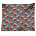 Cute French Fries Pattern Print Tapestry