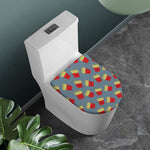 Cute French Fries Pattern Print Toilet Lid Cover