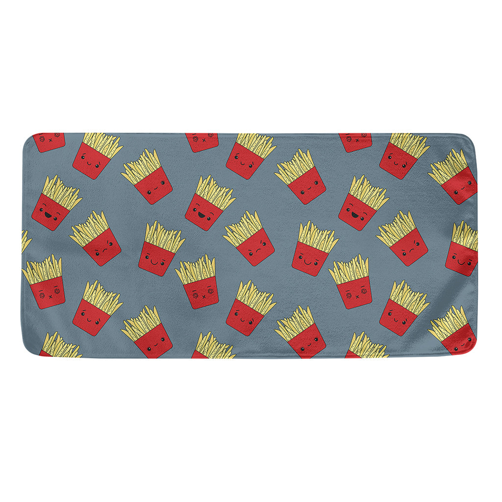 Cute French Fries Pattern Print Towel