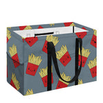 Cute French Fries Pattern Print Utility Tote Bag