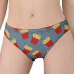 Cute French Fries Pattern Print Women's Panties