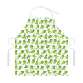 Cute Frog Pattern Print Adjustable Apron