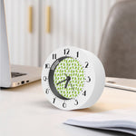 Cute Frog Pattern Print Alarm Clock