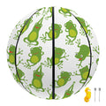 Cute Frog Pattern Print Basketball