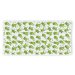 Cute Frog Pattern Print Beach Towel
