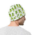 Cute Frog Pattern Print Beanie