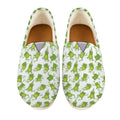 Cute Frog Pattern Print Casual Shoes