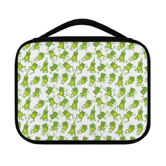 Cute Frog Pattern Print Classic Bible Case