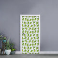 Cute Frog Pattern Print Door Sticker