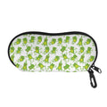 Cute Frog Pattern Print Glasses Case