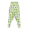 Cute Frog Pattern Print Hammer Pants
