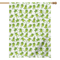 Cute Frog Pattern Print House Flag