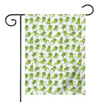 Cute Frog Pattern Print House Flag