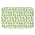 Cute Frog Pattern Print Indoor Door Mat