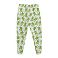 Cute Frog Pattern Print Jogger Pants