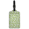 Cute Frog Pattern Print Luggage Tag