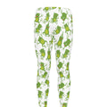 Cute Frog Pattern Print Men's Leggings