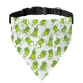 Cute Frog Pattern Print Over The Collar Dog Bandana