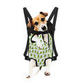 Cute Frog Pattern Print Pet Carrier Backpack