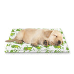 Cute Frog Pattern Print Pet Cooling Mat Cover