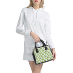 Cute Frog Pattern Print Shoulder Handbag