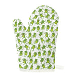 Cute Frog Pattern Print Single Oven Mitt