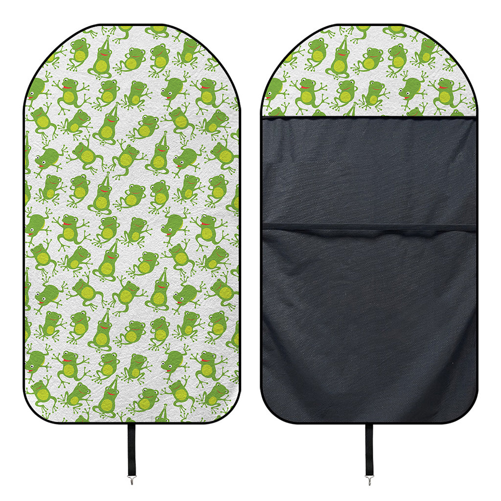 Cute Frog Pattern Print Waterproof Car Seat Cover