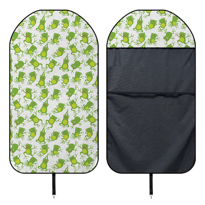 Cute Frog Pattern Print Waterproof Car Seat Cover