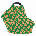 Cute Gingerbread Man Pattern Print Baby Seat Cover