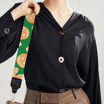 Cute Gingerbread Man Pattern Print Bag Strap
