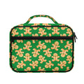Cute Gingerbread Man Pattern Print Briefcase Bible Bag