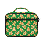 Cute Gingerbread Man Pattern Print Briefcase Bible Bag